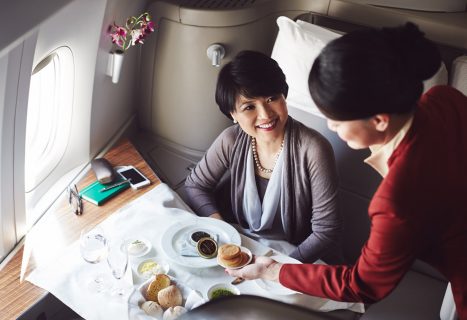 первый класс cathay pacific